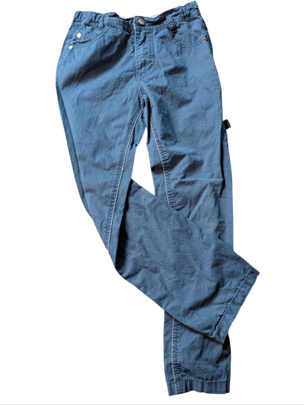 🌞4/20$ Kids Casual Blue Utility Pants